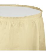 Creative Converting Plastic Table Skirt, 14-Feet, Ivory - €20,19 EUR