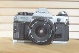 Canon AE1 P with Sigma Super wide 2 24mm f2.8 FD lens! Beautiful example of a we - £336.19 GBP+