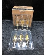 OHDERII 4W Vintage Candelabra LED Bulb 2700K 400lm Flame Tip E12 6-Pack - $14.84