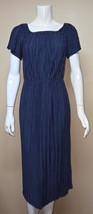 Gianni Bini Navy Blue Off-the-Shoulder Madeline Dress Size MED NEW Retai... - $19.79