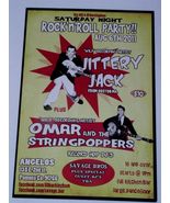 Jittery Jack Concert Promo Card Pomona CA 2011 Rezurex Omar And Stringpo... - $364.86 MXN