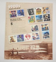 1998 USPS 1900s Celebrate the Century Stamp Sheet 15ct 32c B9 - £9.56 GBP