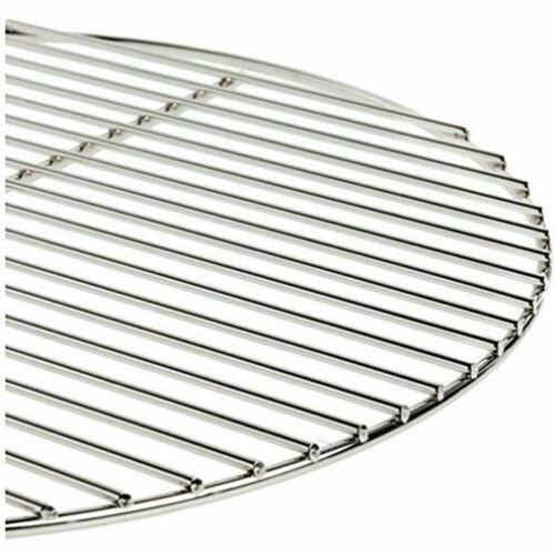Steel Round Grill Cooking Grate for 14&quot; Smokey Joe/ Silver/ Gold Tuck-n-... - $21.77