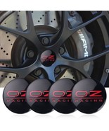 For Honda Sticker 4Pcs D.56mm Black Center Wheel Hub Cap Emblem OZ Decal... - $9.90