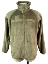 US Military Fleece Jacket Sz Large Coyote Brown GEN III Cold Weather USA... - $29.69