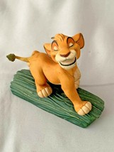 Disney Young Simba Lion King Figurine Authentic Disney  - £12.37 GBP