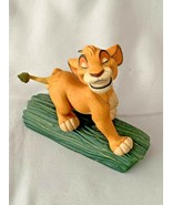 Disney Young Simba Lion King Figurine Authentic Disney  - £12.43 GBP