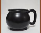 NEW Williams Sonoma Black Cauldron Mug 17 OZ Stoneware - $35.99