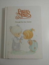 Precious Moments: Through the Year Stories hardcover 1989 great pictures fun - £4.73 GBP