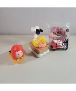 Peanuts Toy Lot of 3 Sally and Snoopy Toy #5, FIFI  #12, Peppermint Patty - £9.90 GBP