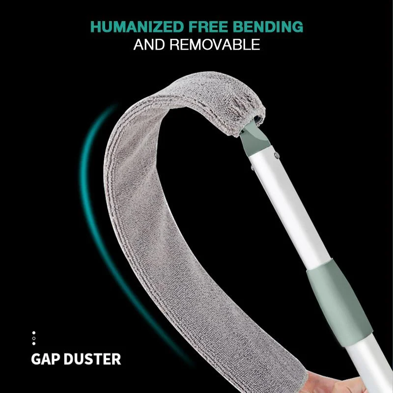 Play Long handle Bedside Dust Brush Mop Flexible Dust Brush for Sofa Gap Extensi - £23.18 GBP