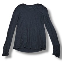 Eileen Fisher Top Size XS Long Sleeve Shirt Soft Viscose Spandex Blend W... - $30.28