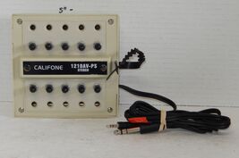Califone Position Stereo Junction Jackbox 1210AV-PS White Portable - $39.55