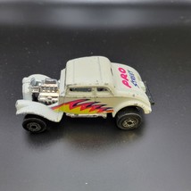 Vintage Matchbox White 33 WILLYS STREET ROD Pro Street 1/64 Diecast 1982 - £6.32 GBP