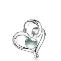 925 Sterling Silver i love you 100 languages Projection Classic heart Love Penda - £19.80 GBP