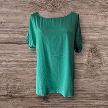 Pre-loved Partner

White House Black Market Stretch Silk Green Short Sle... - $24.69