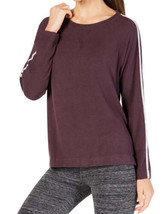 Calvin Klein Womens Performance Long Sleeve Pullover Top, Small, Raisin - £93.19 GBP