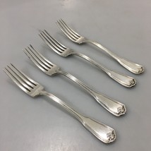 Reed &amp; Barton Commonwealth Silverplate Set of 4 Dinner Forks No Monogram - $28.91