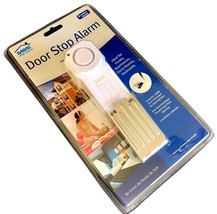 Door Stop Security Alarm White Wedge Sabre 120 Db Siren Great For Home Or Travel - £7.79 GBP