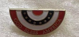 USA Fan God Bless America Lapel Pin - $9.98