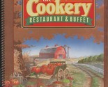 The Cookery Restaurant &amp; Buffet Menu Cheyenne Wyoming 1996 - £22.22 GBP