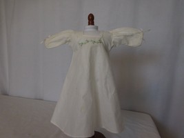 American Girl Doll Elizabeth&#39;s Nightgown Retired White with Emborder  - £17.32 GBP