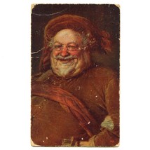 Sir John Falstaff Eduard Von Grutzner Painting Postcard Vintage 1910s Un... - $9.70