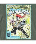 Renegades Allison Kerpowski A-Bomb Graphic T-Shirt Green Lex Comiccon Ad... - $19.48 CAD