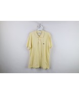 Vintage Lacoste Mens FR 7 US XL Faded Croc Logo Pique Cotton Golf Polo S... - $817.31 MXN