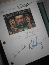 Prince of Darkness Signed Movie Film Script Screenplay X7 Autograph John Carpent - £15.79 GBP