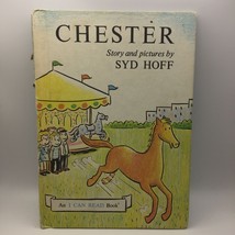 Vintage I Can Read Book Hardcover Chester Syd Hoff Children&#39;s Wild Horse Horses - £11.77 GBP