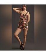 Anthropologie Maeve The Yukiko Noritake Portside Button-Front Romper Size 0 - $817.04 MXN