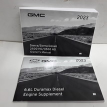 2023 GMC Sierra / Sierra Denali 2500HD 3500HD Diesel Owners Manual - £97.08 GBP