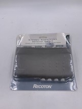 Recoton SVS1000 4 Port Stereo A/V Selector Switch New Open Item - £17.70 GBP