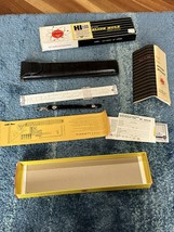 Vintage Pickett  Slide Rule N-500 T HI LOG/LOG & Leather Case Box - $29.70