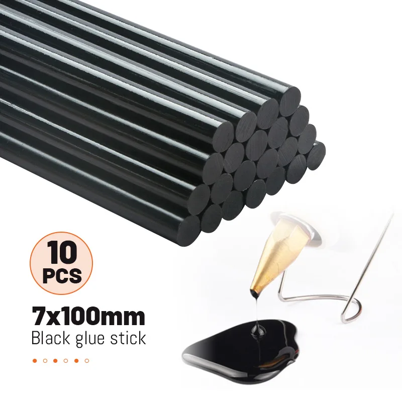 Sporting 50/20/10Pcs 7x100mm Hot Melt Glue Sticks For 7mm Glue A Auto Repair Cra - £18.44 GBP