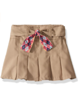 Cherokee School Uniforms Girls Big Scooter w/Hidden Short &amp; Fabric Belt ... - £5.74 GBP
