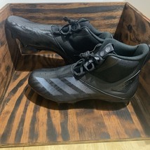 Adidas Adizero Chaos Football Cleats Black CBLACK Men&#39;s Size 10 NEW ID9103 - $58.74