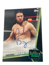Bryan Danielson Auto Rookie RC Daniel Bryan Autograph AEW Topps WWE 4/5 sp RARE - £580.51 GBP