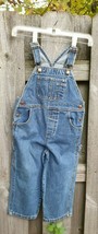 Baby GAP Coveralls Bib Overalls 3 XL Carpenter Blue Jeans Boy / Girl - £16.69 GBP