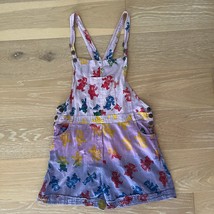 Grateful Dead Dancing Bears Shorts Romper Overalls Tie Dye XL - $39.99