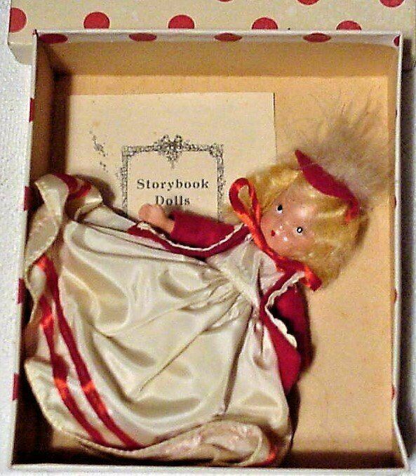 Nancy Ann Story Book Doll Blonde Season Series Winter 93 - $27.73