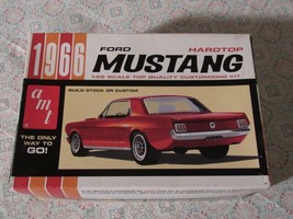 AMT  1966 Ford Mustang Hardtop   Model Car Kit - $24.50