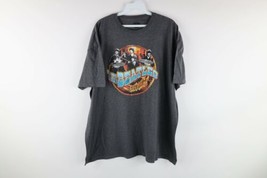 2010 The Beatles Revolver Mens 2XL Distressed Spell Out Band Tour T-Shirt Gray - £31.71 GBP