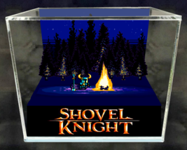 Shovel Knight - 3D Cube Handmade Diorama - Video Games - Shadowbox - £54.67 GBP