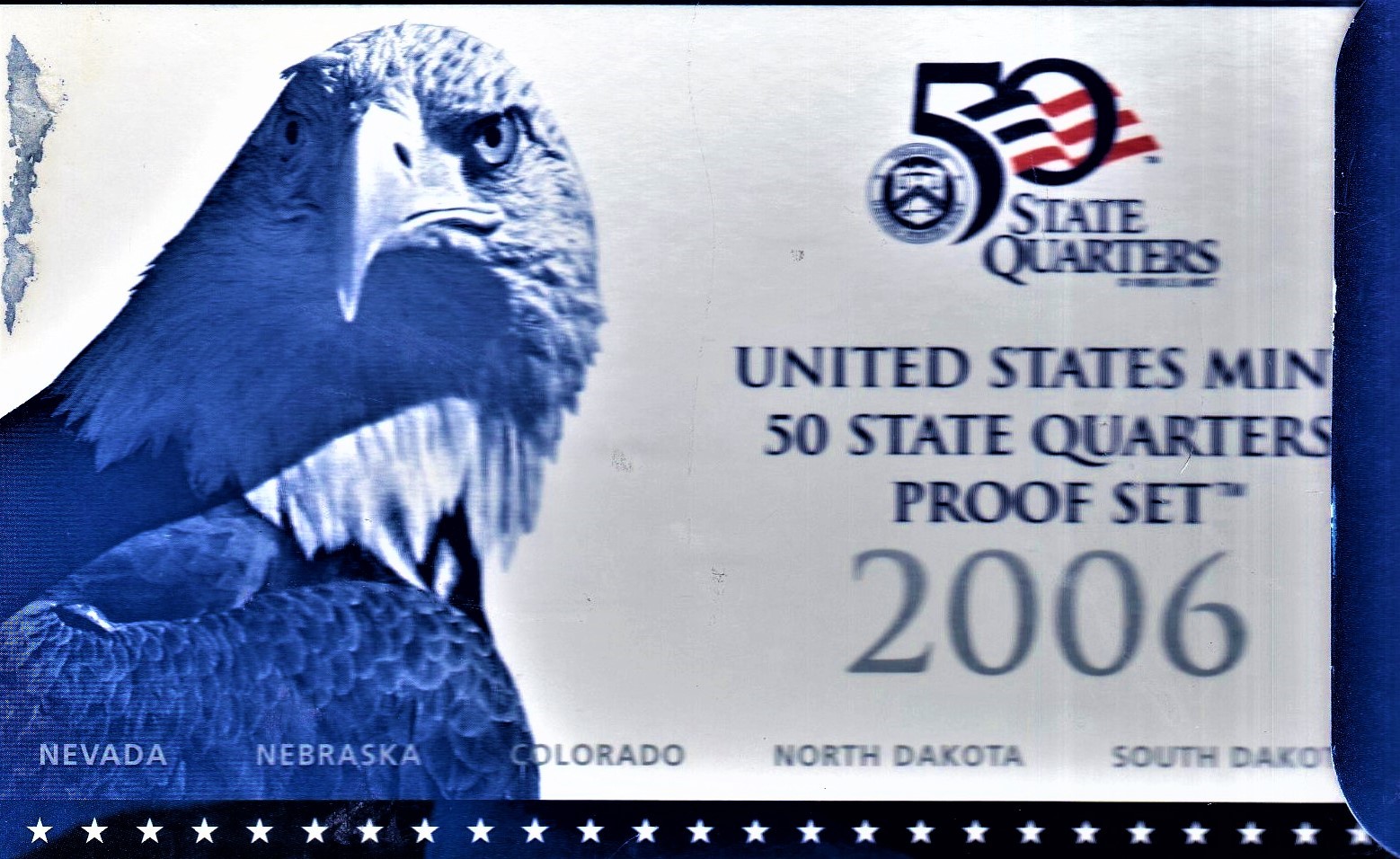 State Quarters U S Coins  2006 Mint 50 State Quarters Proof Set  Certifi... - $27.00