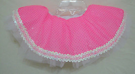 Pageant Costume Pink Tutu Skirt Sparkle Tulle Dance Elastic Girl Size 2T 3T - £16.75 GBP