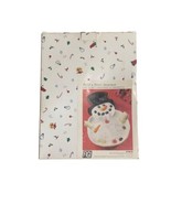 Figi How To Build a Snowmen Recipe Chip and Dip Tray 2000 Vintage Origin... - £15.58 GBP