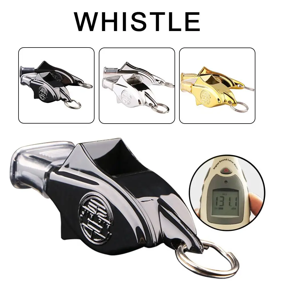 Sporting 130 Decibels High Frequency Dolphin Whistle Outdoor Sportings Basketbal - £23.55 GBP