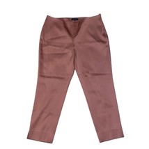 Lafayette 148 New York Stanton Bi-Stretch Sateen Mauve Ankle Trouser Pan... - $51.16